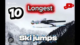 Top 10 longest ski jumps 2025