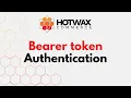 How to generate and use bearer token for authentication