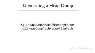 40 Generating a heap dump