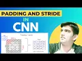 Deep Learning Tutorial - 14 Padding Stride In Convolution Neural Network CNN