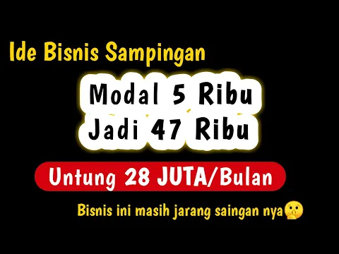 2022 PASTI UNTUNG BANYAK ide bisnis singan modal kecil untung besar paling cepat untung bisnis