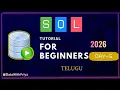 SQL Tutorial Day 5 DML Commands in Telugu SQL for Beginners