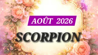 SCORPION :😍Belle transformation ,Révélations, Décisions & Changements positifs /Moments agréables💞🎁