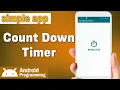 Count Down Timer in android - learn to create a count down timer in android