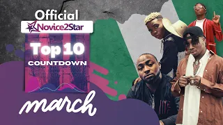 top 10 nigerian songs of march 2021 davido peruzzi laycon rema oxlade naira marley