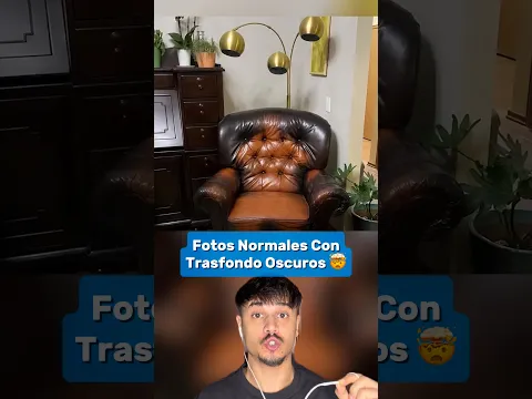 Fotos Normales Con Un Trasfondo Oscuro 🤯 #shorts