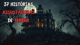 37 Histórias Assustadoras Reais de Terror - Compilado Junho Pt.2 ao Som de Chuva