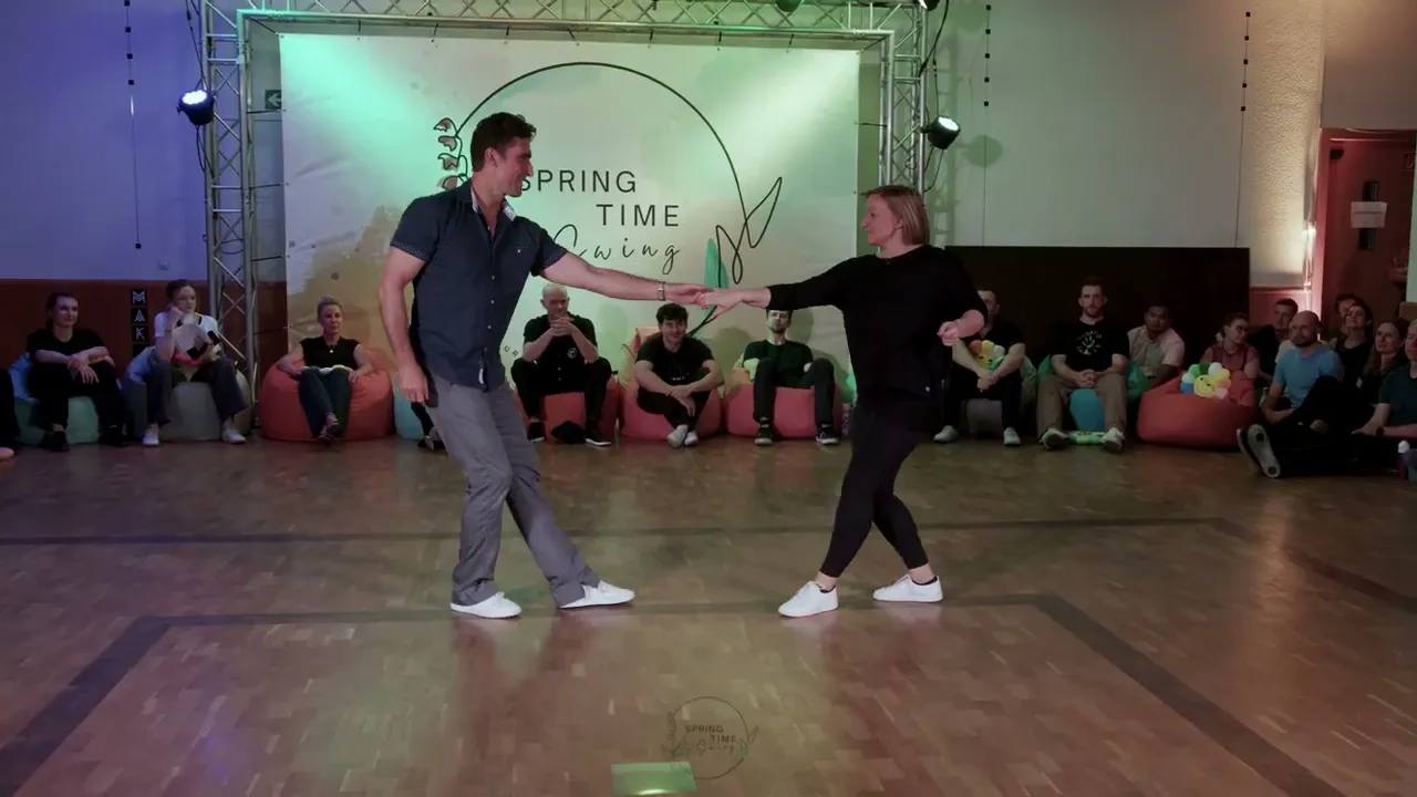 Michael Kielbasa & Fabienne Easton - 3rd place Champions Jack&Jill Finals - Spring Time Swing 2025