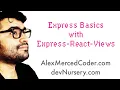 AM Coder - Full Stack with Express and Express-React-Views Express Basics