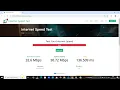 Internet Speed Test Project using Python Django Sqlite