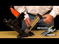 Freeman PFL618 15 GA 2 in Flooring Nailer - Loading the Magazine