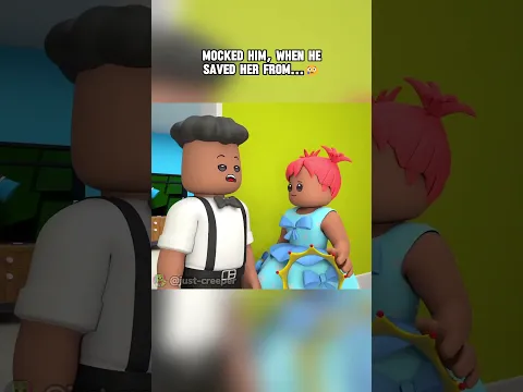 Kindness melts even the coldest hearts😭 | #roblox #animation