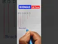 BODMAS Full Form Full Form of BODMAS