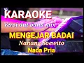 Download Lagu MENGEJAR BADAI - Nanang S | Karaoke dut band mix nada pria | Lirik
