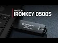 Military-Grade Hardware Encryption - IronKey D500S USB Flash Drive