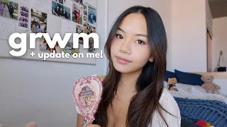 get ready with me while i update you all