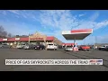 Price of gas skyrockets across Triad