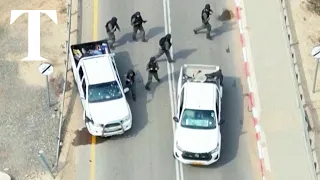 ישראל מפרסמת צילומים בלתי נראים של קרב במהלך התקפות 7 באוקטובר 