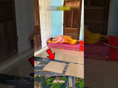 Her Floor Suddenly Collapsed While She Was Sleeping! 😱🏠#shorts