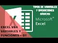 Curso Excel VBA - variables y operaciones
