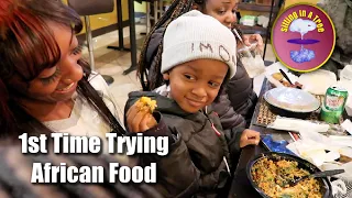Baby s First Time Eating African Food He LOVES It Yendidi Restaurant Norfolk