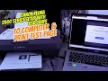 How To Setup Canon PIXMA MG2500 Series To Computer With a USB Cable