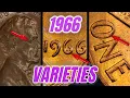 1966 Lincoln Cent Varieties To Look For