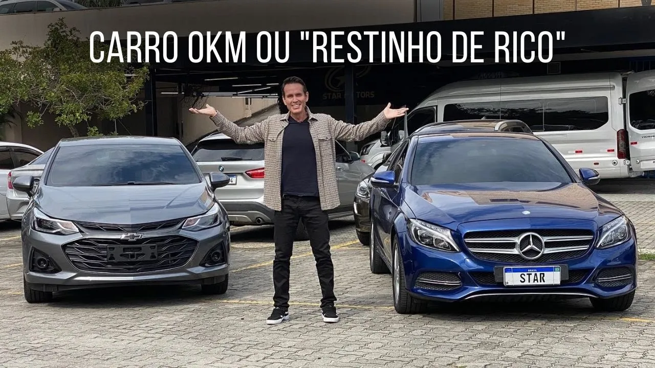 Carro 0KM ou "Restinho de Rico"? Comparamos o Cruze 0km com uma Mercedes C180.