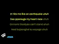 JISOO - earthquake (Karaoke Version)
