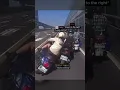Why you should never squeeze through traffic