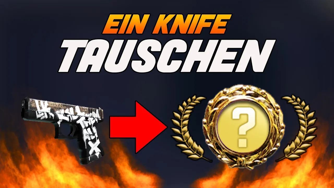 Low Skins zu einem Knife tauschen! CsGo Trade mit Bonus