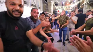 الفنان ابراهيم عاشور دحية وبداوية سهرة العريس محمد ابو داهود 