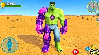 Super Purple Hulk Multiple Transform City War Part 3 - Android Gameplay