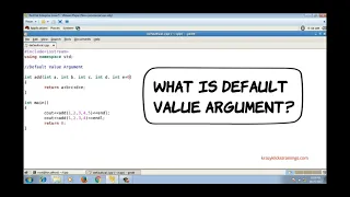Default value to function arguments C Programming