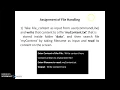 Perl Scripting Programming Part 29 Complete lecture notes with example and assignment