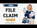 How to File a Claim with USAA Submit Check Status Adjuster Jobs USAA Guide