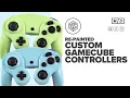 How To Customize a GAMECUBE CONTROLLER Beautiful Paint Buttons