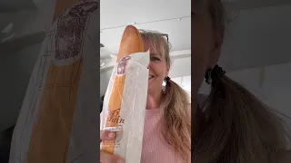 Bought a proper French baguette in Martinique… now it is lunch 🥖✨