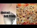 How to Make Abstract Gelli Prints for beginners