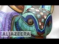 Mexicans turn ancestors craft into artworks