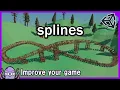 Create more with splines Unity 2022 splines