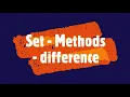 PYTHON - Set