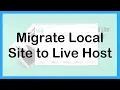 Migrate local Laragon website to hosted domain