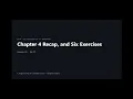 C Programming Chapter 4 Recap and Six Exercises
