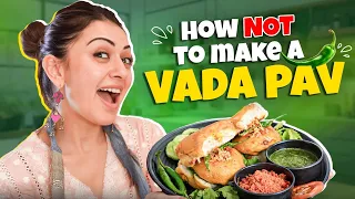Home Cooked Vada Pav | Public Taste Review! @ihansika