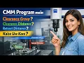 Zeiss CMM Program Explained Clearance Group Clearance Distance Retract Distance Use