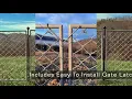Chain Link No Dig Feature