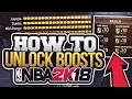 HOW TO UNLOCK ATTRIBUTE BOOSTS IN NBA 2K18 NBA 2K18 Tips Tutorials