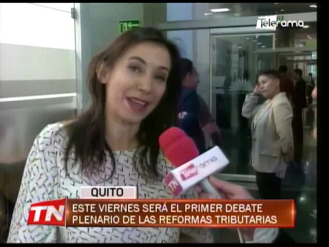 Este viernes será el primer debate plenario de las reformas tributarias