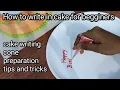 cake name writing for beginners how to write in cake cake name writing cone preparation cake